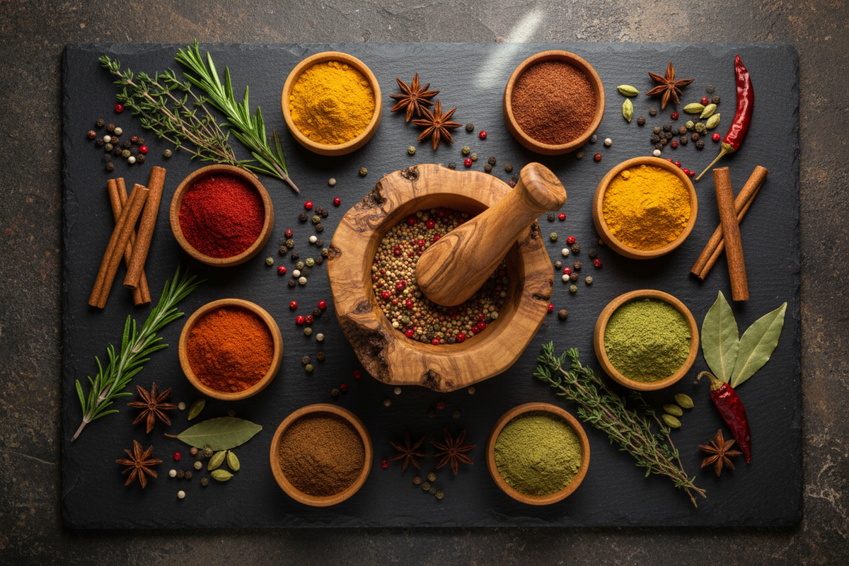 SPICES & SEASONINGS