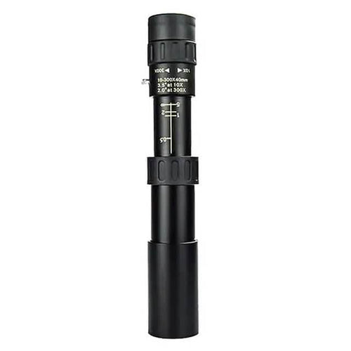 10-300X40 Monocular Telescope Long Range Mini with Zoom Magnification