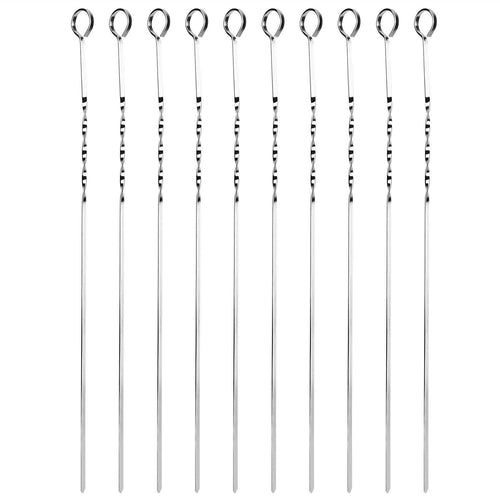 10-Pieces: 16" BBQ Skewers