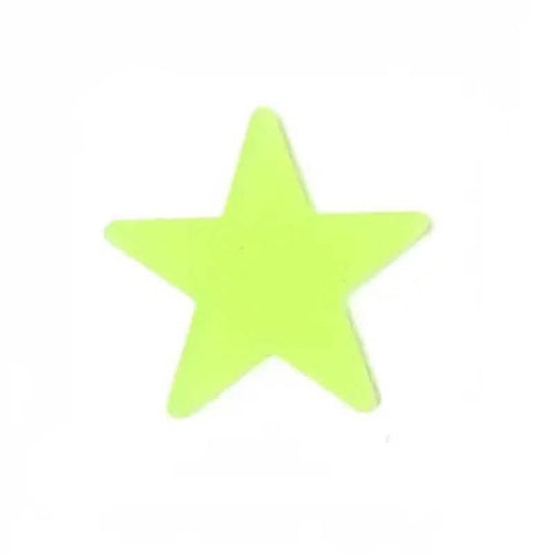 100-Pieces: Luminous Glow in the Dark Star Wall Stickers