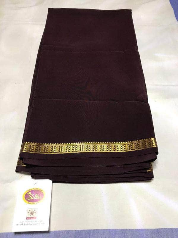 100Grm Thickness South Silk Saree