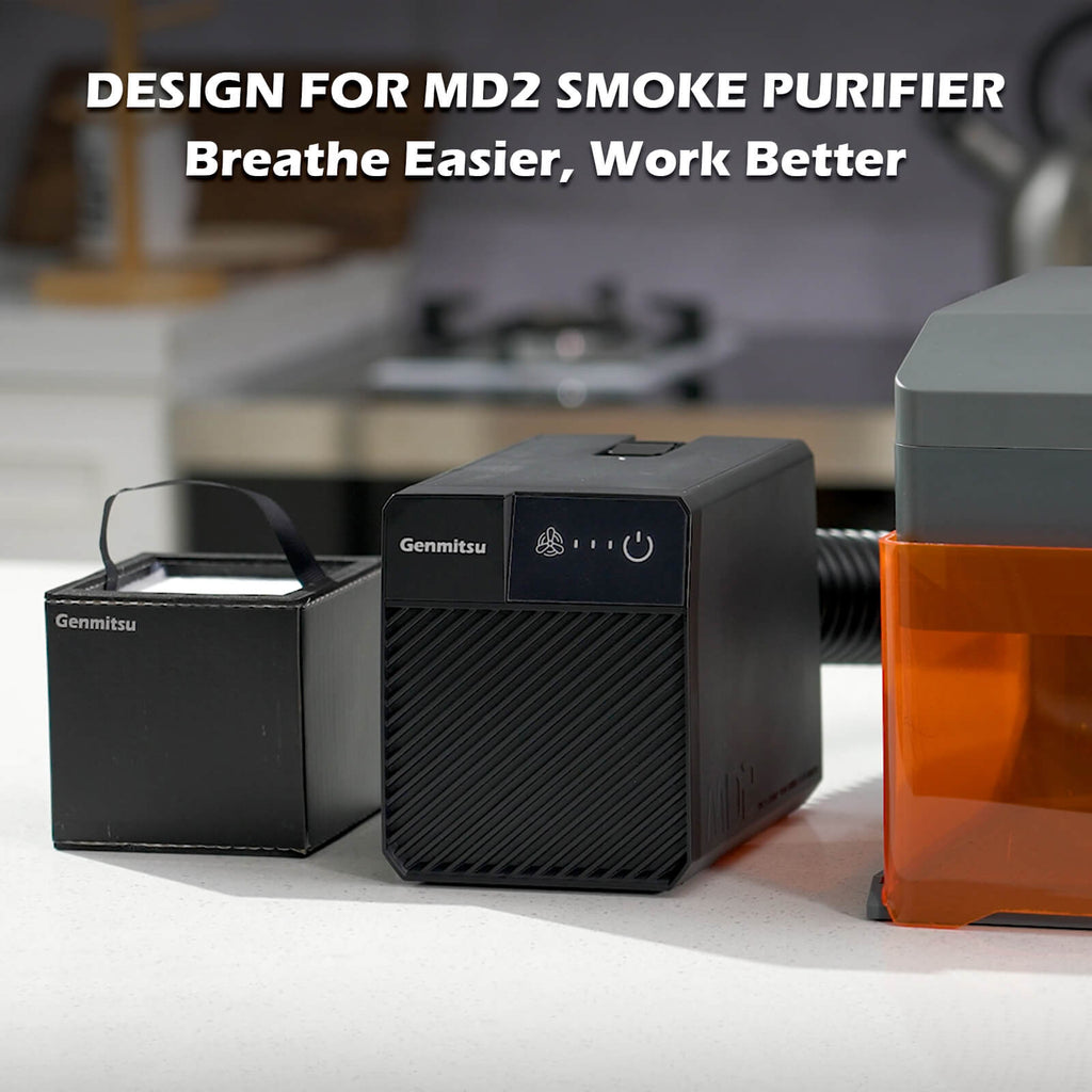5-Layer Filtration Replacement Kit for MD2 Smoke Purifier, One-piece Cartridge Easy to Replace,99.97% Purification Rate