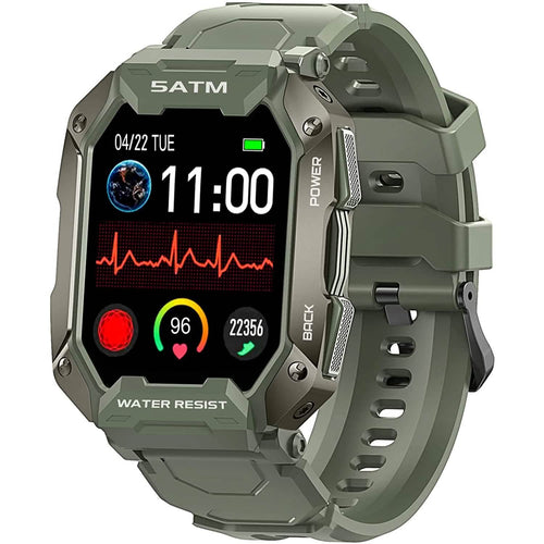 1.71" Tactical Military Sports Smart Watch
