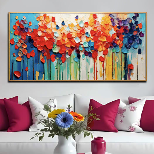 Colorful Petals Wall Art