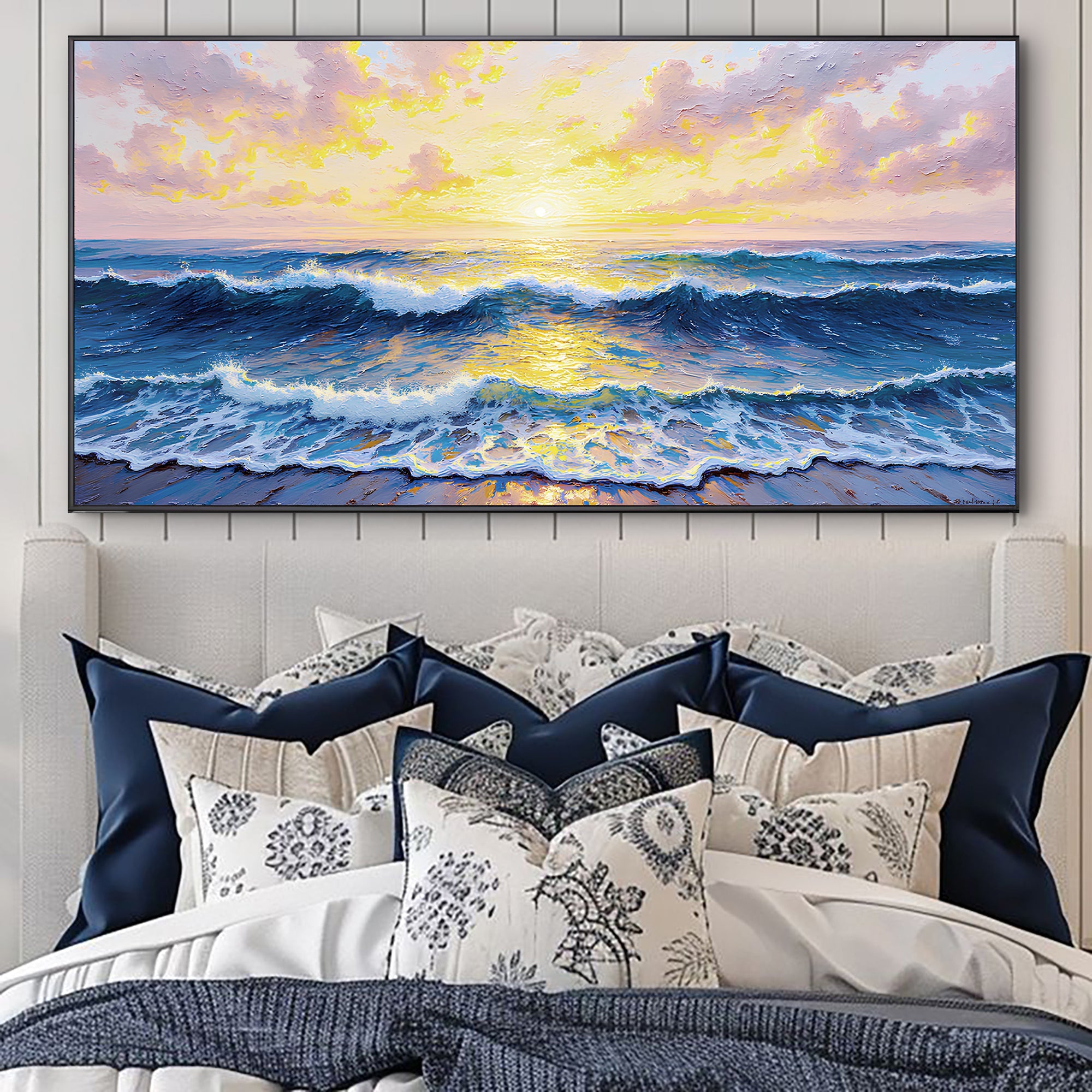 Golden Horizon Wall Art