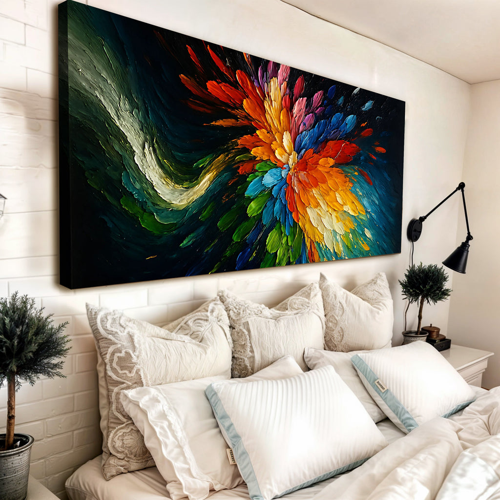 Cosmic Burst Wall Art