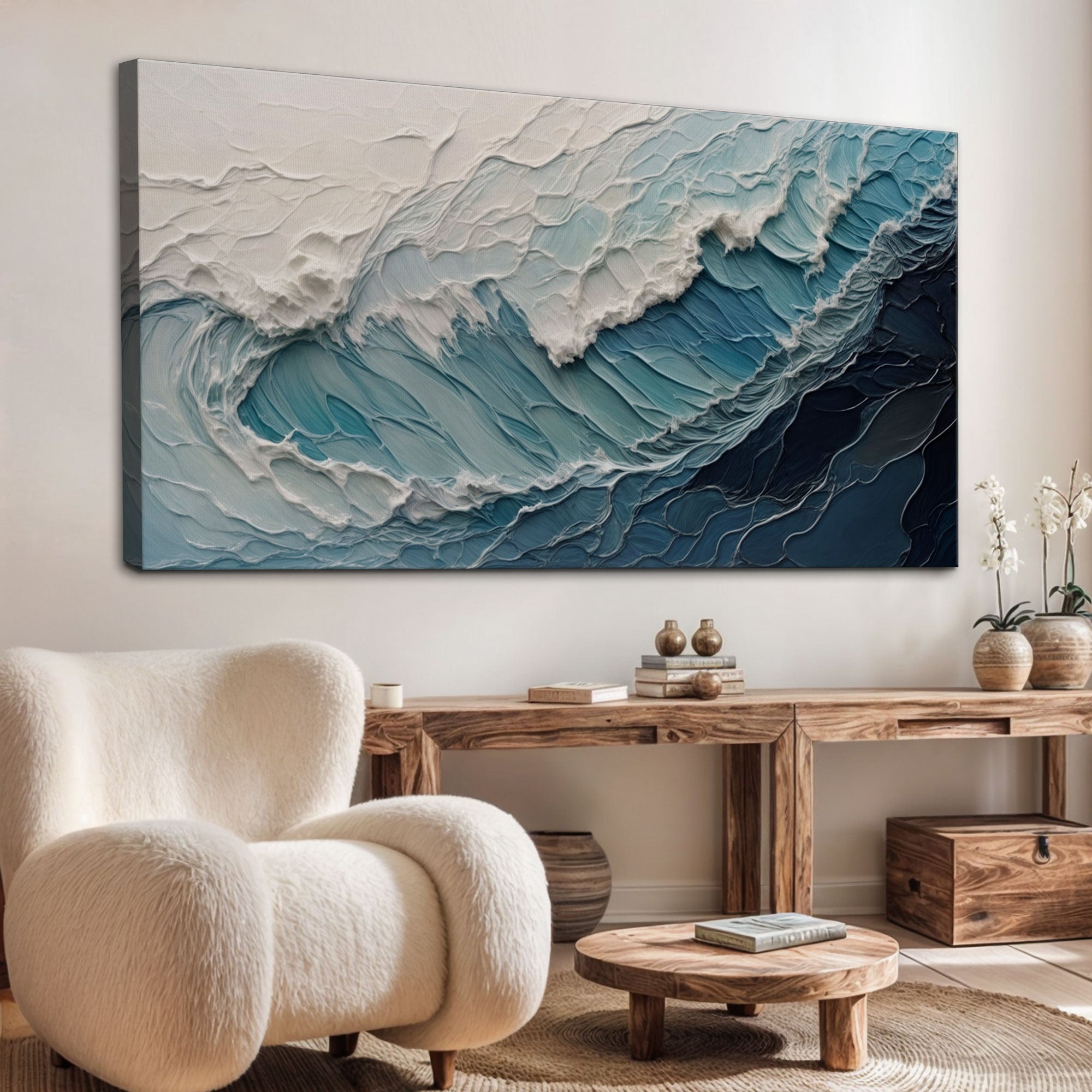 Ocean's Embrace Seascape Wall Art