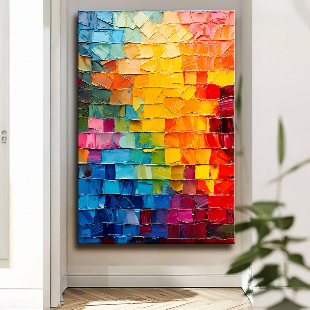 Spectrum Mosaic Wall Art