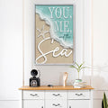 You Me and the Sea Coastal Sign VI