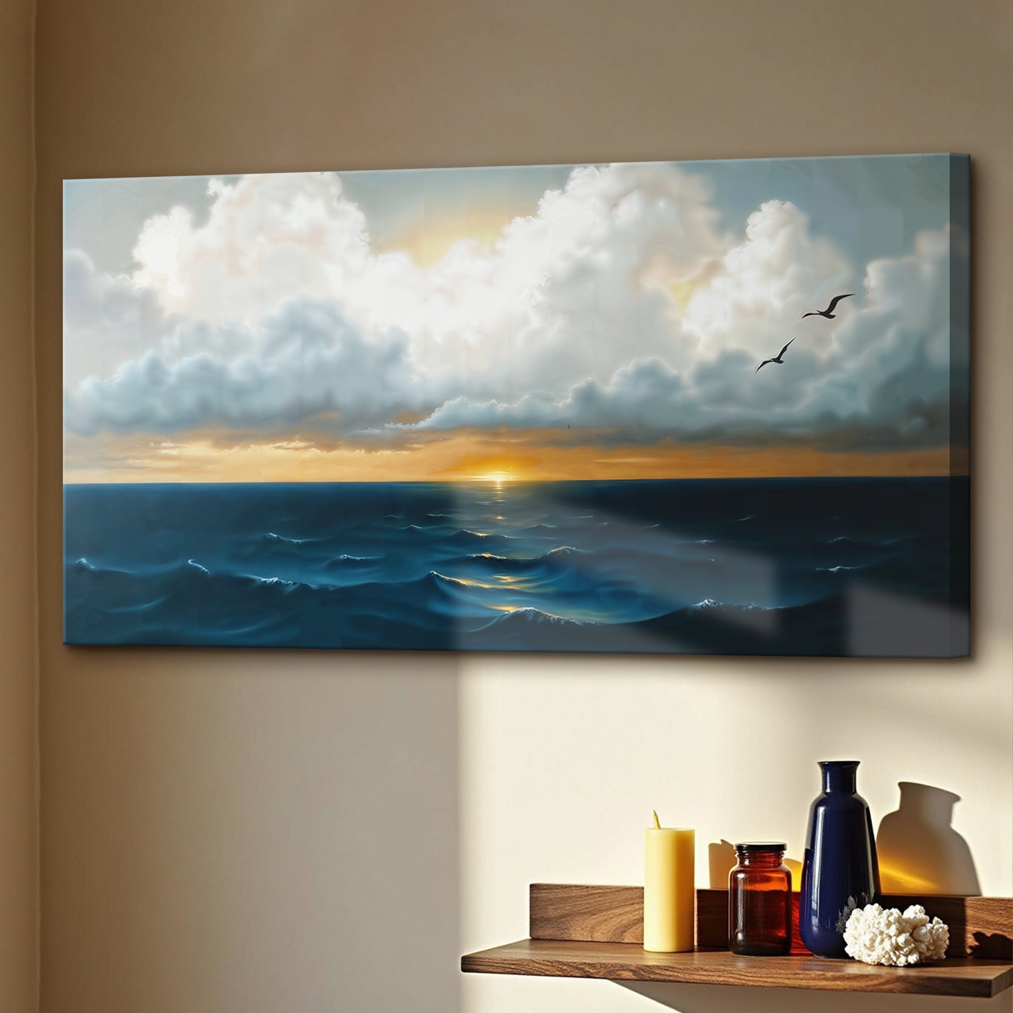 Waterscape Abstract Wall Art II