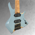 ZERU EXHALE Headless 7 String Guitar Indium Blue