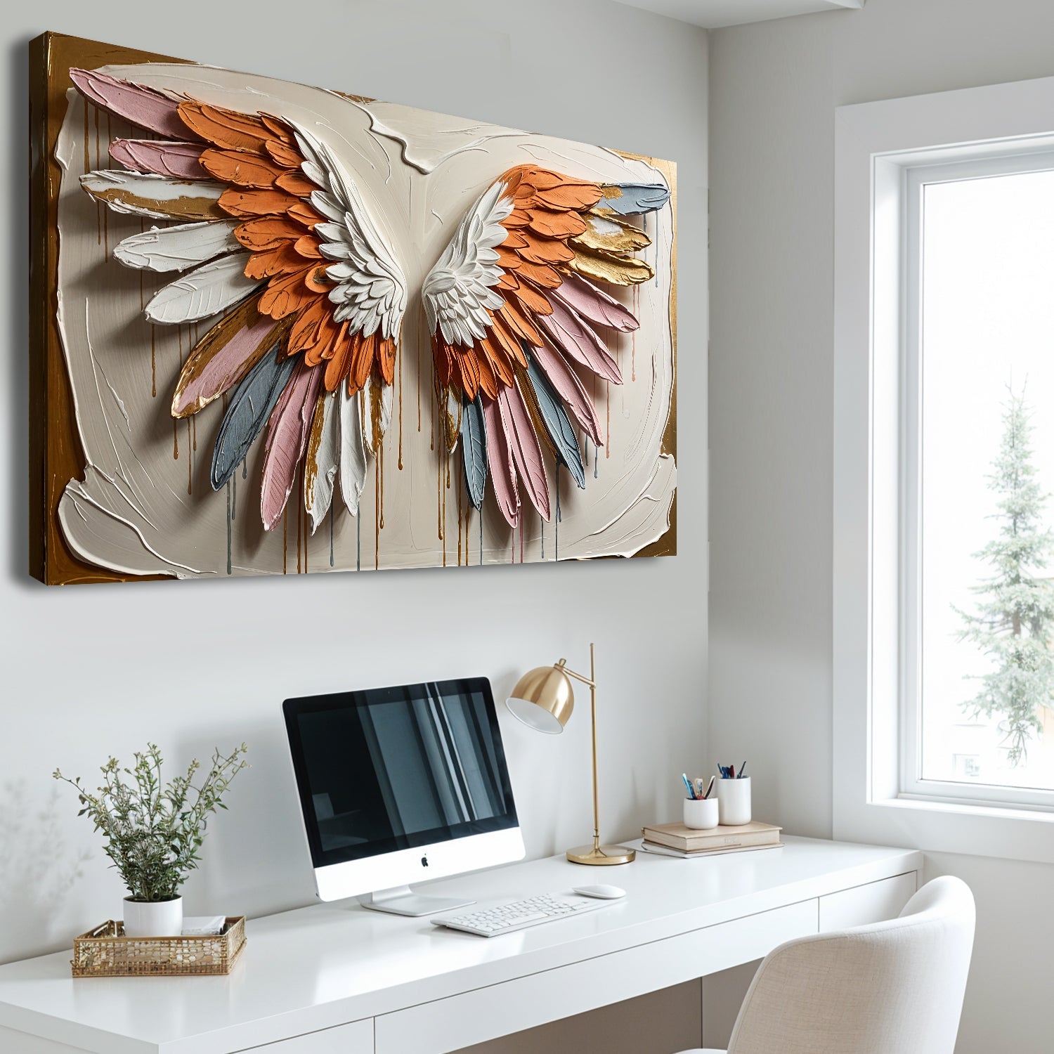 Angelic Wings Wall Art