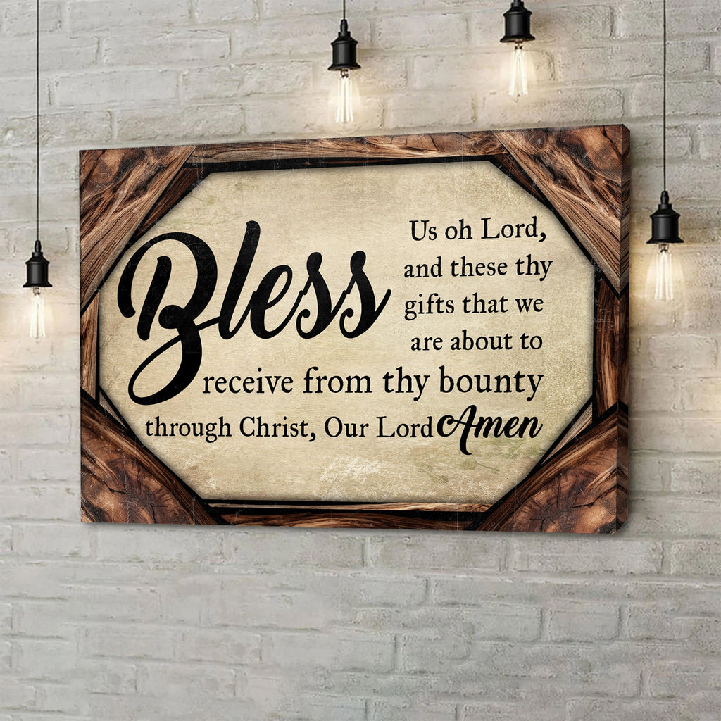 Bless Us Oh Lord Faith Sign II