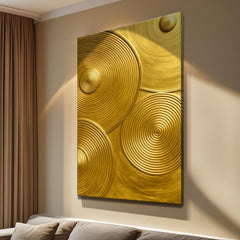 Gold Symphony Wall Art