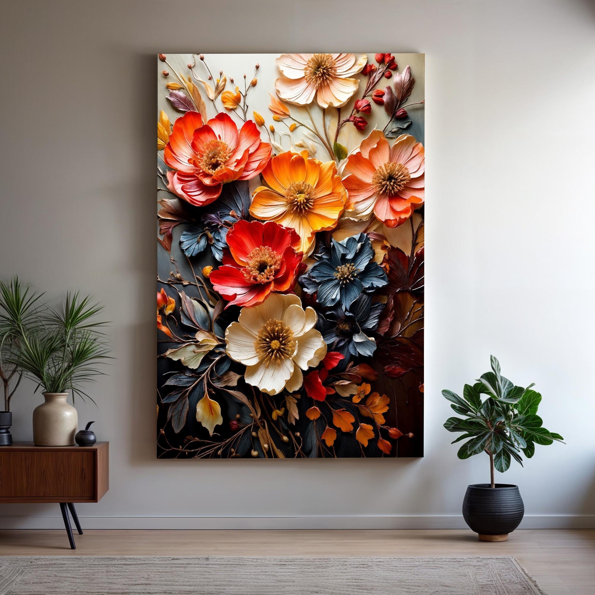 Blooming Garden Rhapsody Wall Art