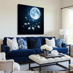 Lunar Canvas Wall Art