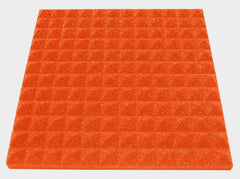 1 Inch Acoustic Foam Pyramid Style Panels - 13 Color Options