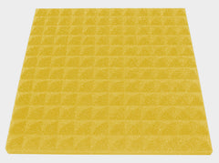 1 Inch Acoustic Foam Pyramid Style Panels - 13 Color Options