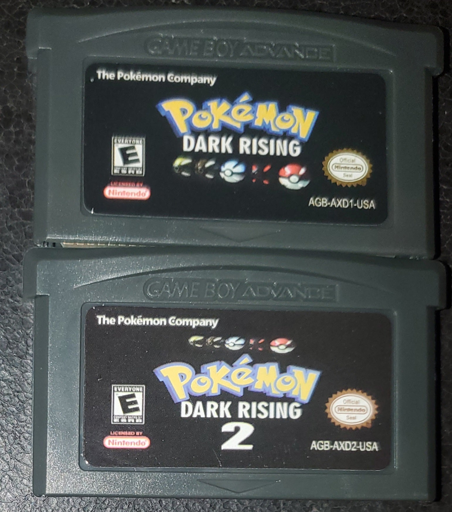 Pokemon Dark Rising GBA ROM Hack Video Game Boy Advance
