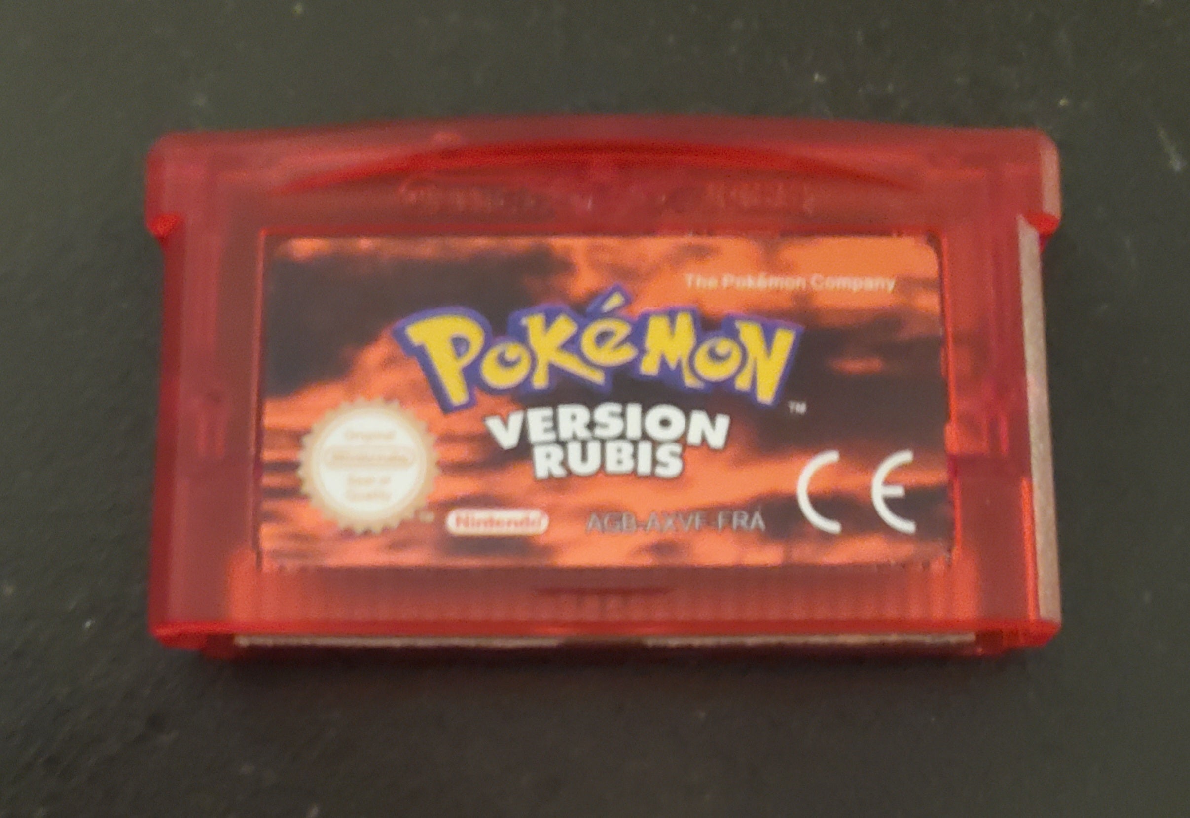 Pokemon Emerald FireRed Ruby Sapphire GBA Video Game French German