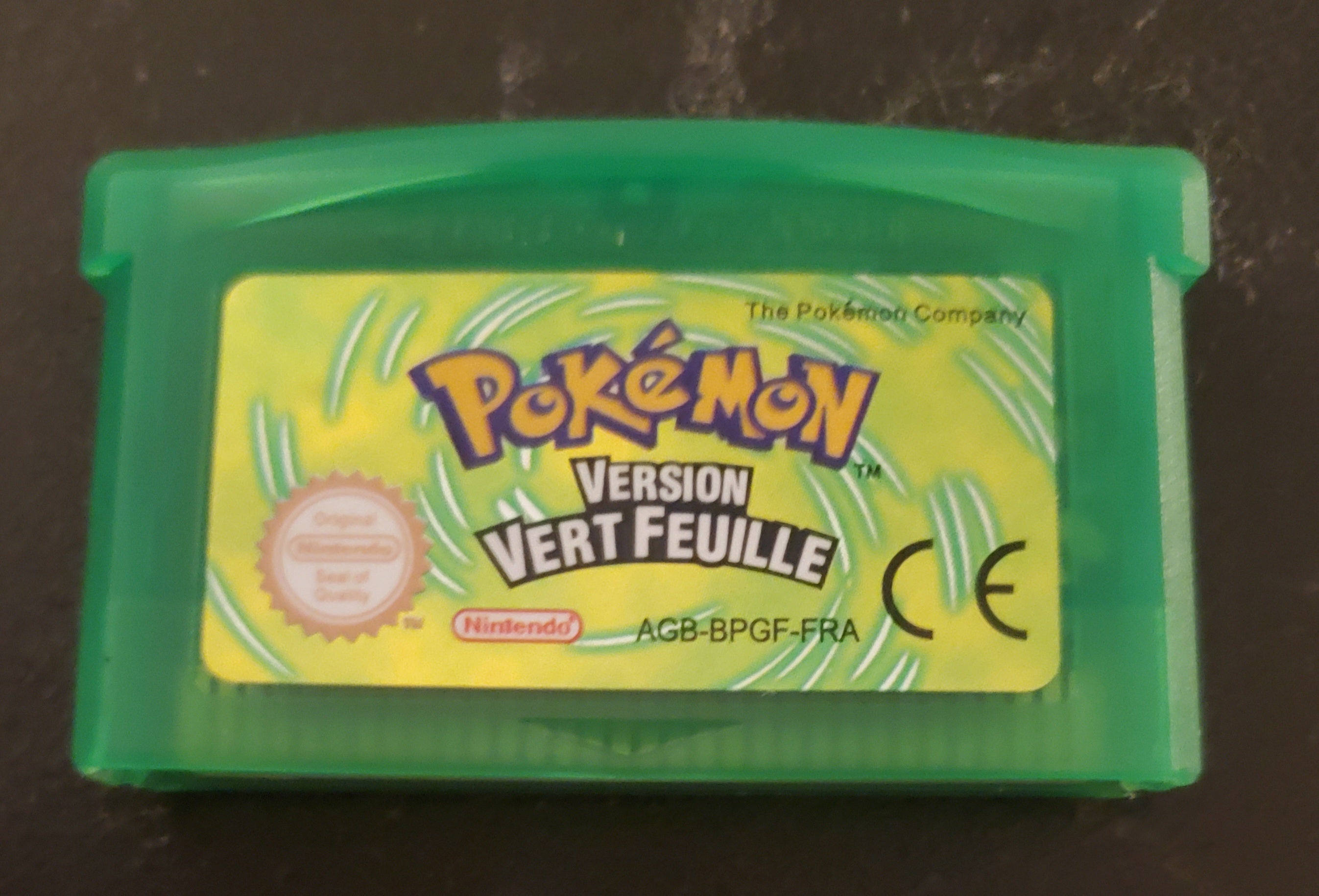 Pokemon Emerald FireRed Ruby Sapphire GBA Video Game French German