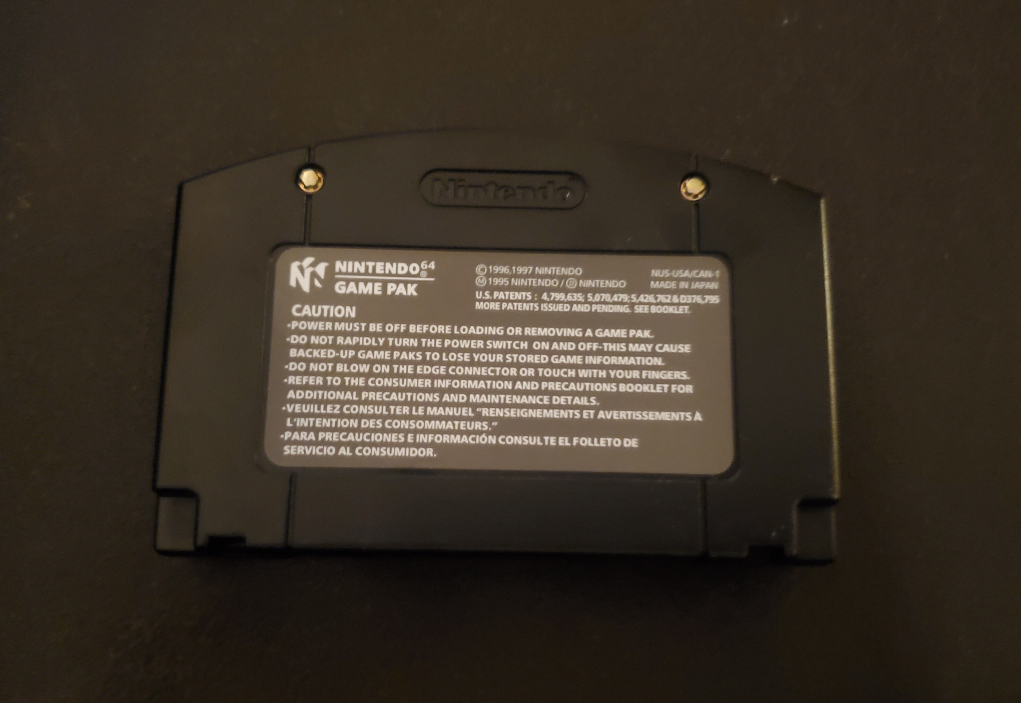 Wrestlemania 2000 N64 Nintendo 64 Video Game Cartridge 1999