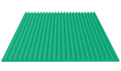 1 Inch Acoustic Foam Wedge Style Panels - 13 Color Options