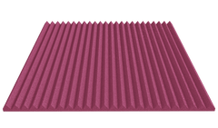 1 Inch Acoustic Foam Wedge Style Panels - 13 Color Options