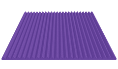 1 Inch Acoustic Foam Wedge Style Panels - 13 Color Options