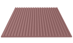 1 Inch Acoustic Foam Wedge Style Panels - 13 Color Options
