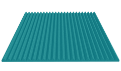 1 Inch Acoustic Foam Wedge Style Panels - 13 Color Options