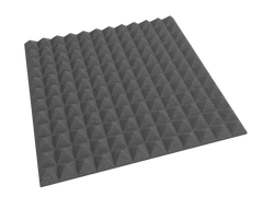 2 Inch Acoustic Foam Pyramid Style Panels - 13 Color Options