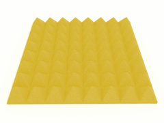 3 Inch Acoustic Foam Pyramid Style Panels - 13 Color Options