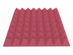 3 Inch Acoustic Foam Pyramid Style Panels - 13 Color Options