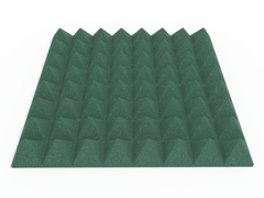 3 Inch Acoustic Foam Pyramid Style Panels - 13 Color Options