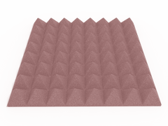 3 Inch Acoustic Foam Pyramid Style Panels - 13 Color Options