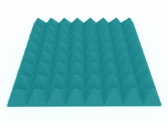 3 Inch Acoustic Foam Pyramid Style Panels - 13 Color Options