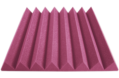 3 Inch Acoustic Foam Wedge Style Panels - 13 Color Options