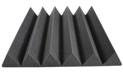 4 Inch Acoustic Foam Wedge Style Panels - 13 Color Options