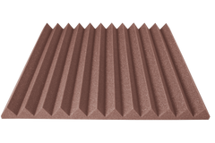 2 Inch Acoustic Foam Wedge Style Panels - 13 Color Options