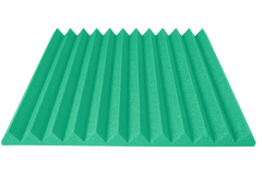 2 Inch Acoustic Foam Wedge Style Panels - 13 Color Options