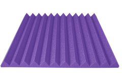 2 Inch Acoustic Foam Wedge Style Panels - 13 Color Options