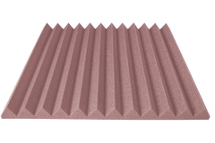 2 Inch Acoustic Foam Wedge Style Panels - 13 Color Options