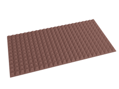 2 Inch Acoustic Foam Pyramid Style Panels - 13 Color Options