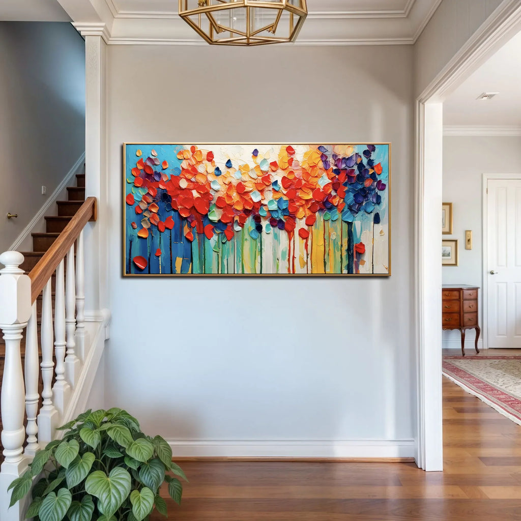 Colorful Petals Wall Art