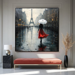 Paris Stroll Painting Wall Art