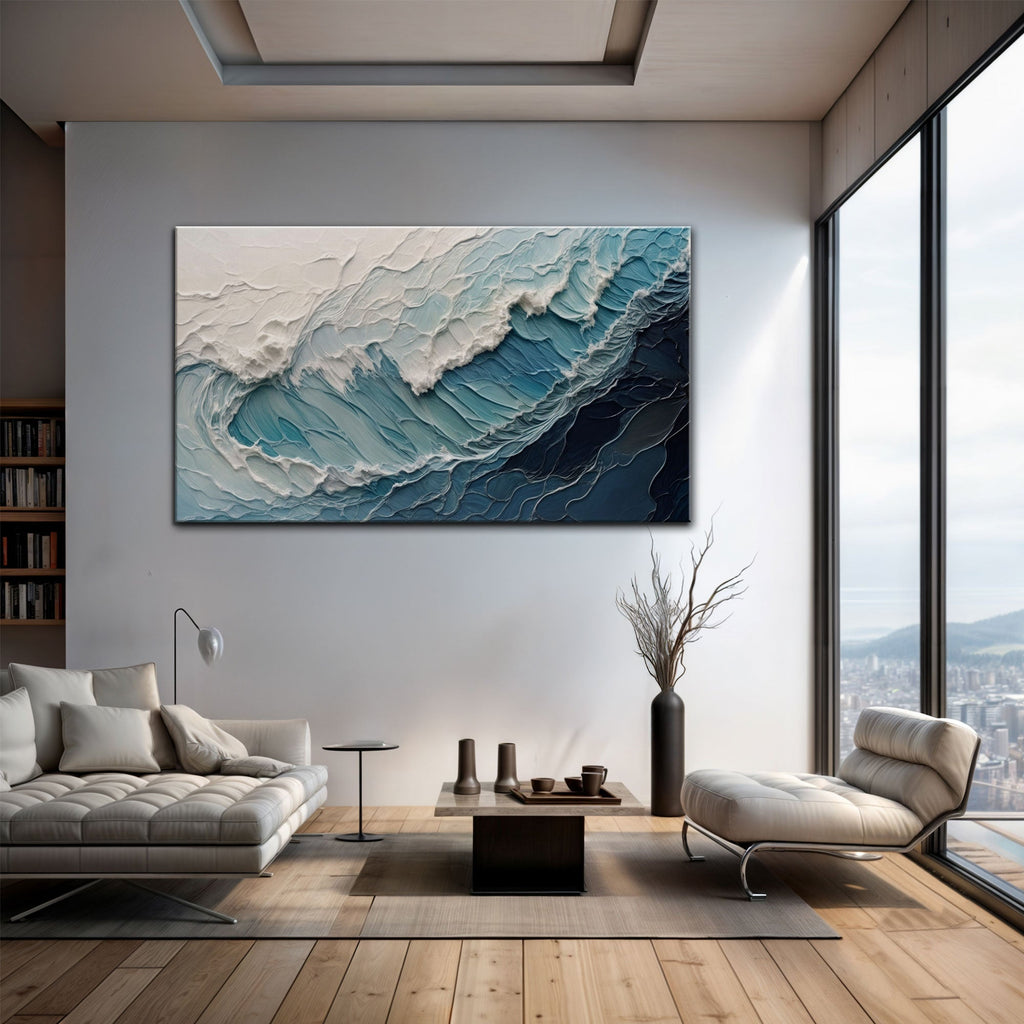 Ocean's Embrace Seascape Wall Art