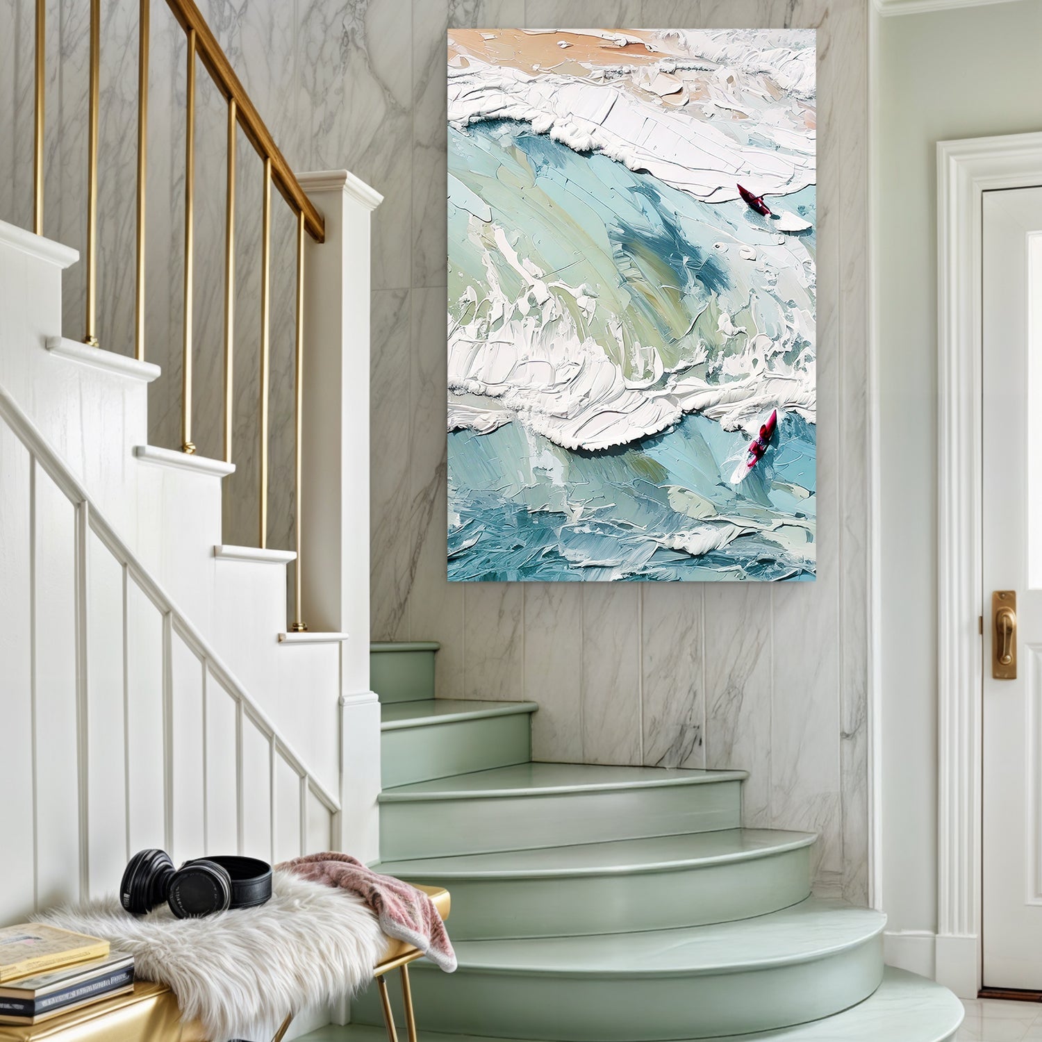 3D Sea Wall Art