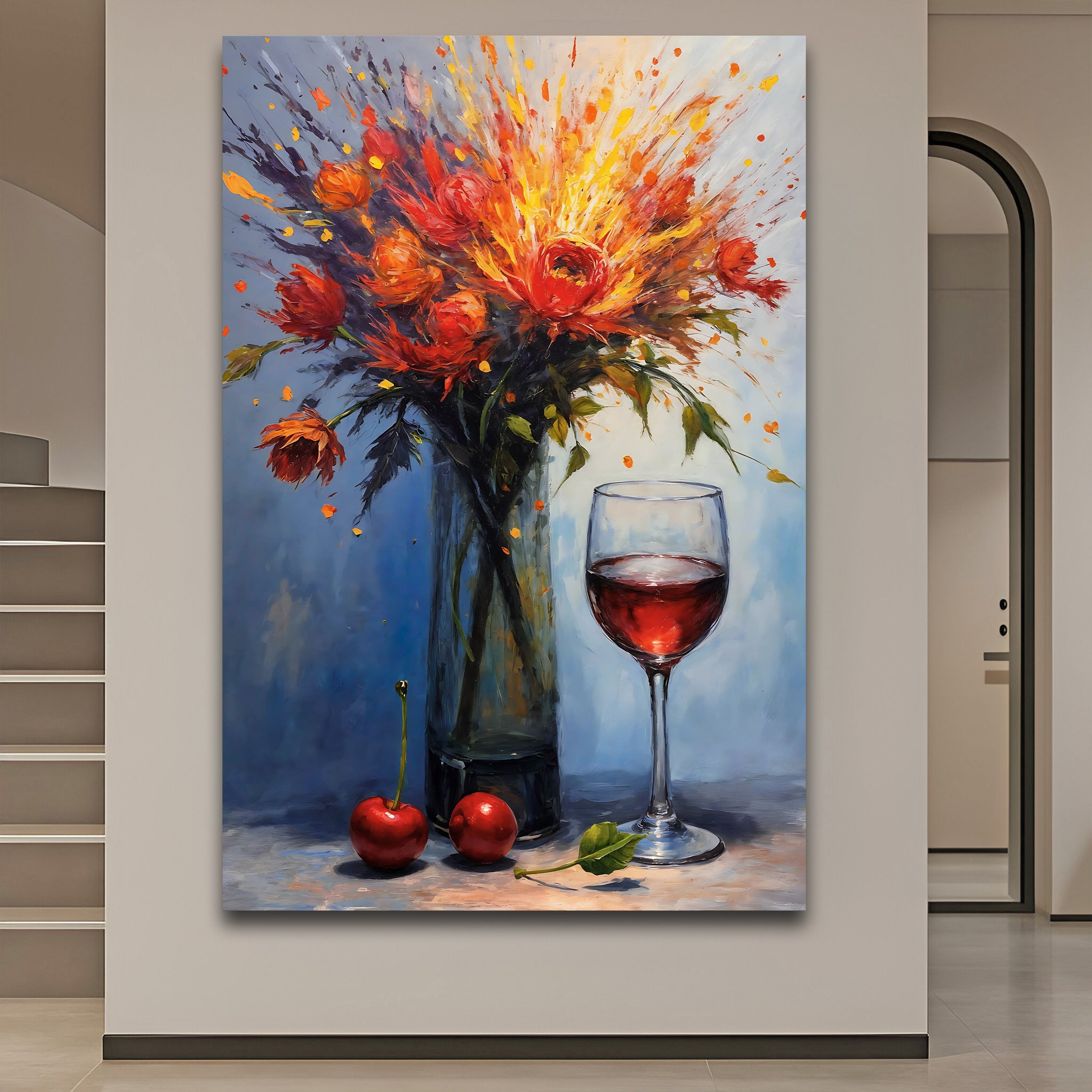 Dynamic Still Life Abstract Wall Art