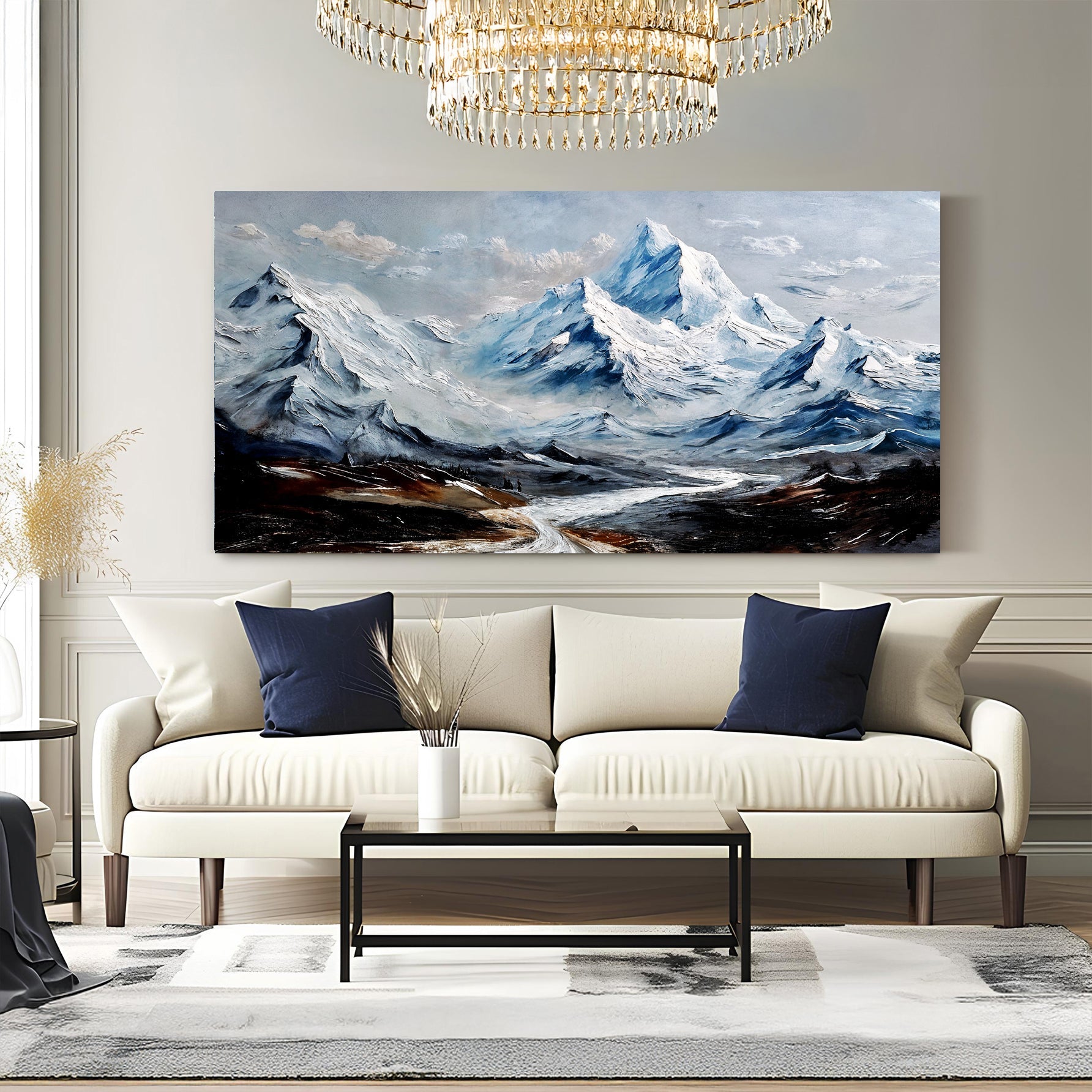 Mountain Minimalist Wall Art II